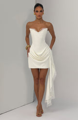 Avelina Mini Dress - Ivory