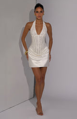 Adessa Mini Dress - Ivory