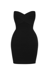 Avani Bandage Mini Dress - Black