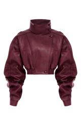 Bailey Jacket - Cherry Lacquer