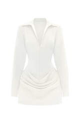 Brietta Mini Dress - Ivory
