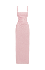 Calanthe Maxi Dress - Blush Sparkle