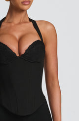 Cassia Top - Black