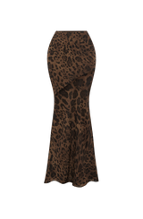 Chrysoula Maxi Skirt - Leopard Print
