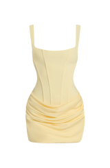 Cornelia Mini Dress - Lemon