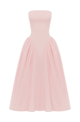 Darla Midi Dress - Blush