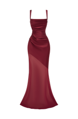 Eliza Gown - Burgundy