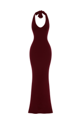Fern Maxi Dress - Cherry Lacquer