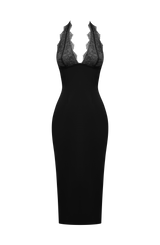 Fiorenza Midi Dress - Black