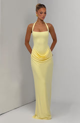 Sharona Maxi Dress - Lemon