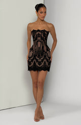 Maelle Mini Skirt - Black