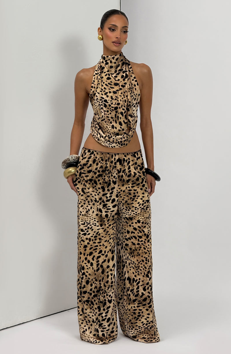Shop the Hazel Top - Leopard Print | Babyboo Fashion