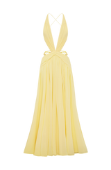 Indianna Maxi Dress - Lemon