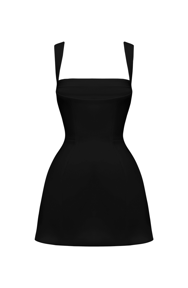 Buy Black Mini Dress - Iona Mini Dress | Babyboo Fashion