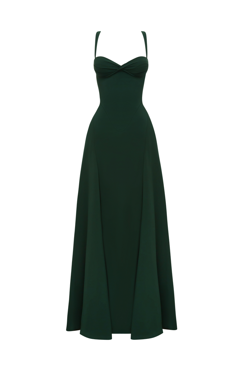 Shop the Irie Maxi Dress - Emerald | Babyboo Fashion