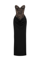 Kathleen Maxi Dress - Black