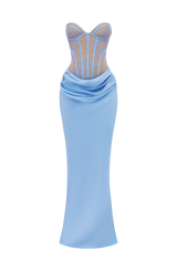 Kathleen Maxi Dress - Powder Blue