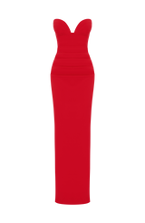 Lindsey Maxi Dress - Red