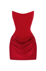 Maggie Mini Dress - Red
