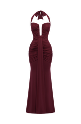 Morrigan Maxi Dress - Cherry Lacquer
