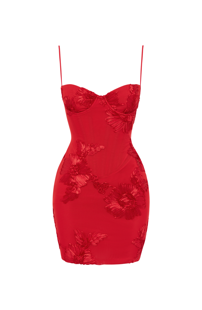 Babyboo Nefertiti Mini Dress in Red Size L