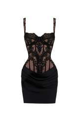 Nerina Mini Dress - Black
