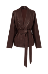 Nevada Jacket - Plum Brown