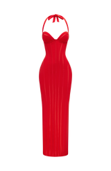 Nigella Maxi Dress - Red