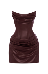 Palmer Mini Dress - Burgundy