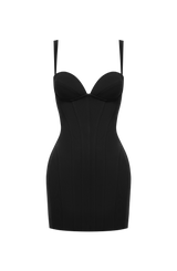 Pareesa Mini Dress - Black