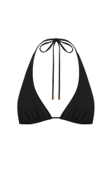 Pietra Triangle Bikini Top - Black