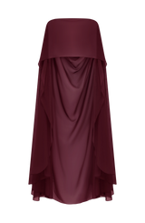 Romy Cape - Cherry Lacquer