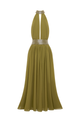 Rosalina Maxi Dress - Deep Olive