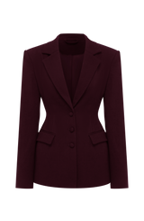 Rowena Blazer - Plum