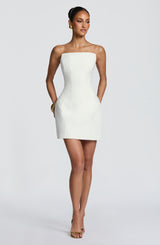 Cadence Mini Dress - Ivory