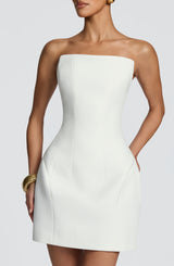 Cadence Mini Dress - Ivory