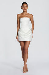 Ella Mini Dress - Ivory