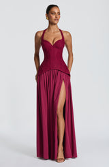 Almira Maxi Dress - Mulberry