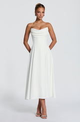 Marlowe Midi Dress - Ivory