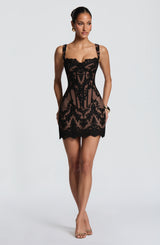 Maelle Mini Skirt - Black