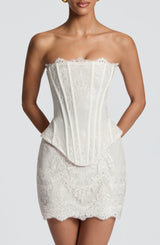 Maelle Mini Skirt - Ivory