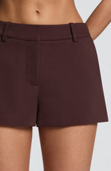 Harriet Shorts - Plum Brown