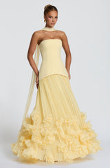 Seraphina Gown - Lemon