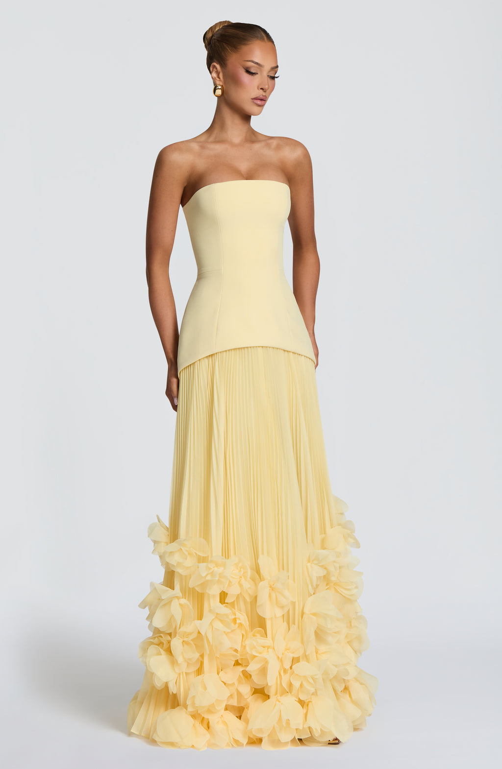 Baby Boo Racer Shop the Seraphina Gown - Lemon | Babyboo Fashion
