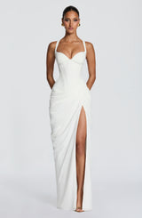Elara Maxi Dress - Ivory