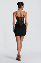 Nerina Mini Dress - Black
