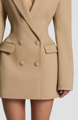 Elvira Mini Dress - Sand