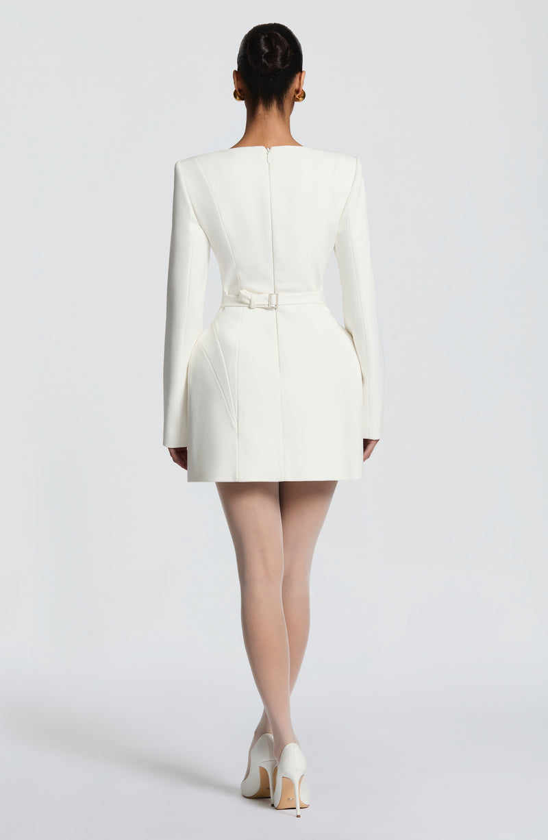 Shop the Azzurra Mini Dress - Ivory