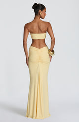 Sonny Maxi Skirt - Lemon