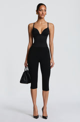 Velma Capri Pants - Black